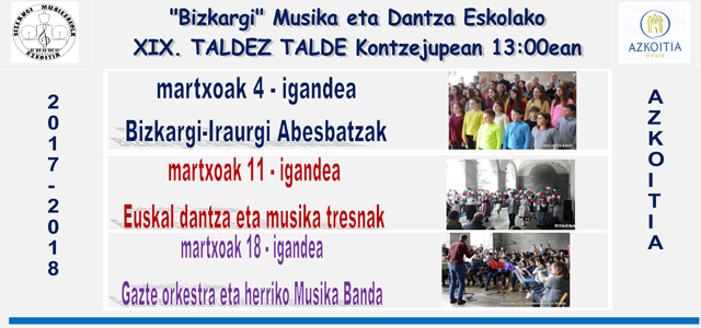 XIX. Taldez talde Kontzejupean