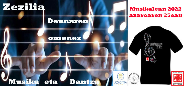Azaroak 25: Zezilia Deunaren omenez Musika eta Dantza Elkarguneko “Herriko Plaza” aretoan