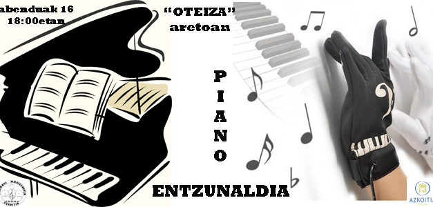 Abenduak 16: Pianoko ikasleen Entzunaldia