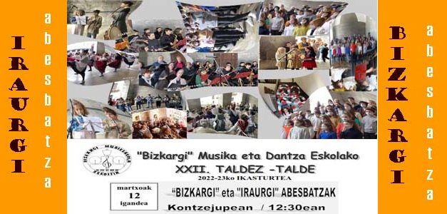Martxoak 12: XXII. TALDEZ TALDE KONTZEJUPEAN