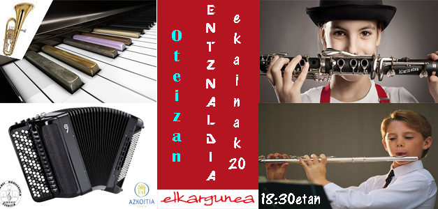 Ekainak 20: Entzunaldia Elkarguneko “Oteiza” aretoan