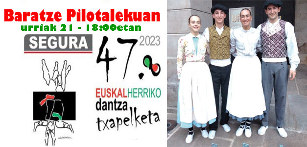 urriak 21: Segurako 47. Dantza Txapelketa