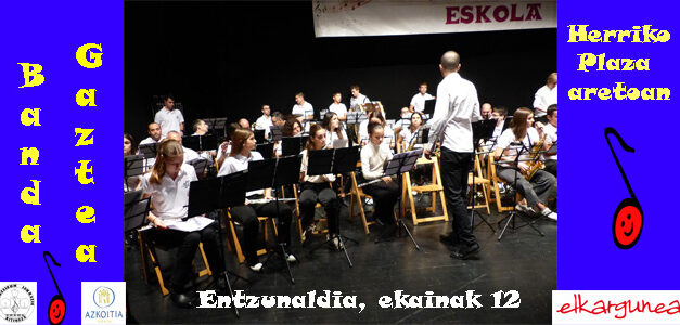 Ekainak 12, Banda Gaztearen Entzunaldia Elkargunean