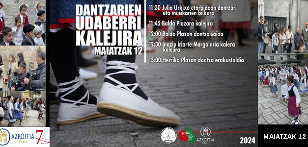 Maiatzak 12: Dantzarien II. Udaberri Kalejira