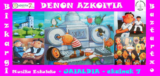 Ekainak 7: Ikasturte amaierako JAIALDIA Baztartxon