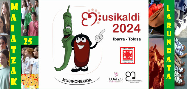 maiatzak 25, Musikaldia Tolosan eta Ibarran