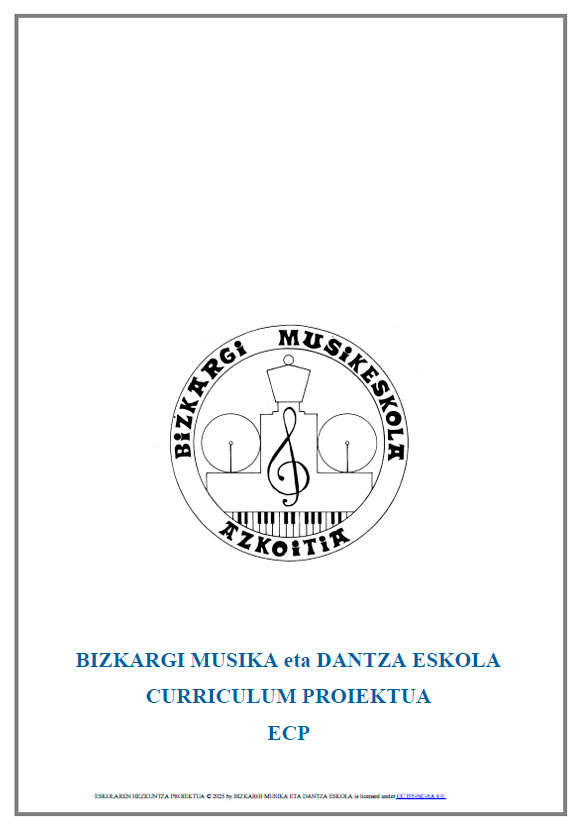 CURRICULUM PROIEKTUA