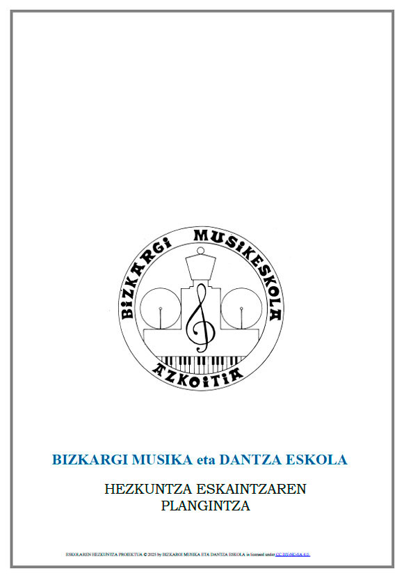 HEZKUNTZA ESKAINTZAREN PLANGINTZA