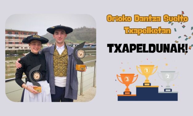 ORIOKO DANTZA SUELTO TXAPELKETA