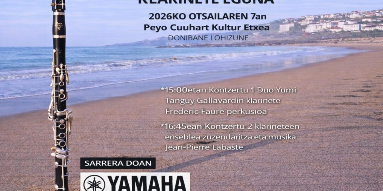 KLARINETE EGUNA DONIBANE LOHIZUNEN