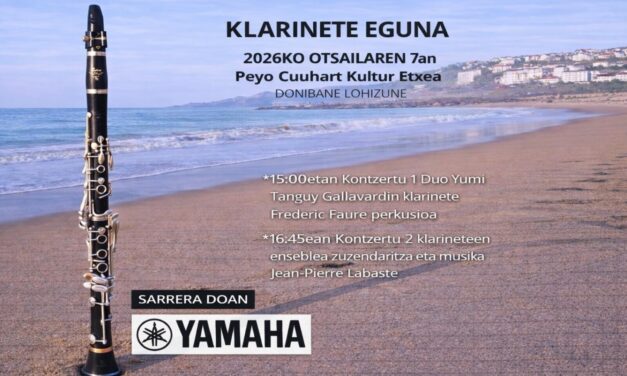 KLARINETE EGUNA DONIBANE LOHIZUNEN