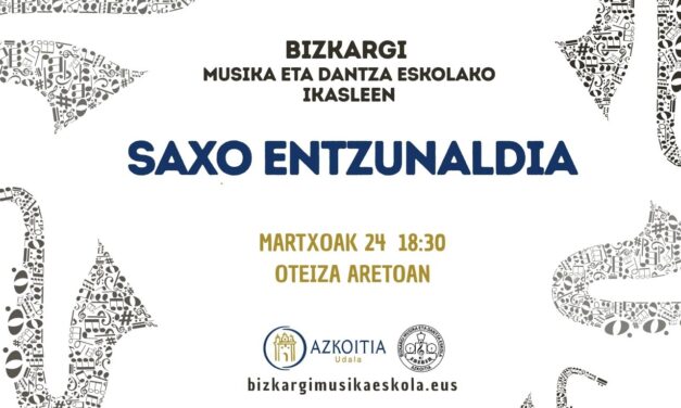 SAXO ENTZUNALDIA