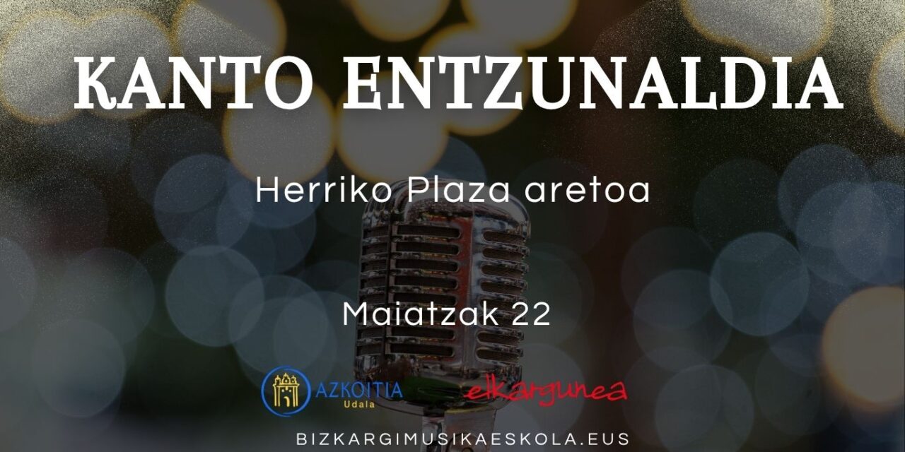KANTO ENTZUNALDIA