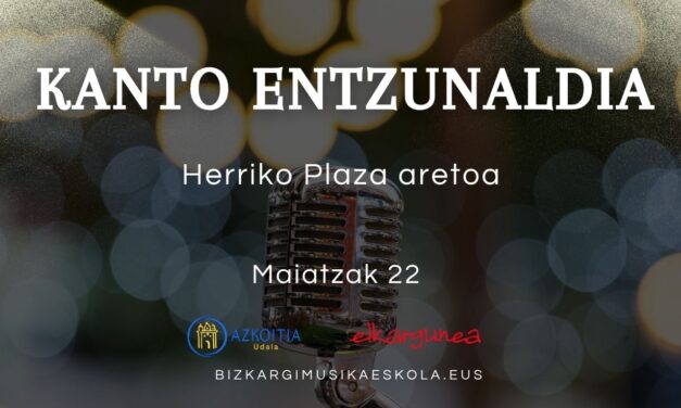 KANTO ENTZUNALDIA
